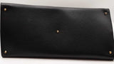 Gucci Black Gg Canvas/leather Travel Tote Bag Sd0925rzxdu