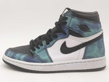 Nike Jordan 1 Retro Tye Die Blue Size 8 Aa0825pzsa