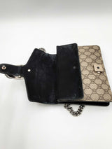 Gucci Dionysus Gg Supreme Monogram Canvas Crossbody Bag Eb1224pxzdu