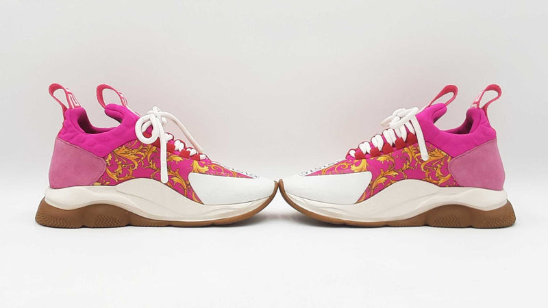 Versace Chain Reaction Low Top Multicolor Sneakers Size Eu 36 Us 6 Fw0925erdu