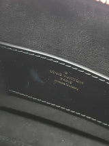 Louis Vuitton Monogram Black Leather Speedy Bandouliere 20 Eb0526oxxzde