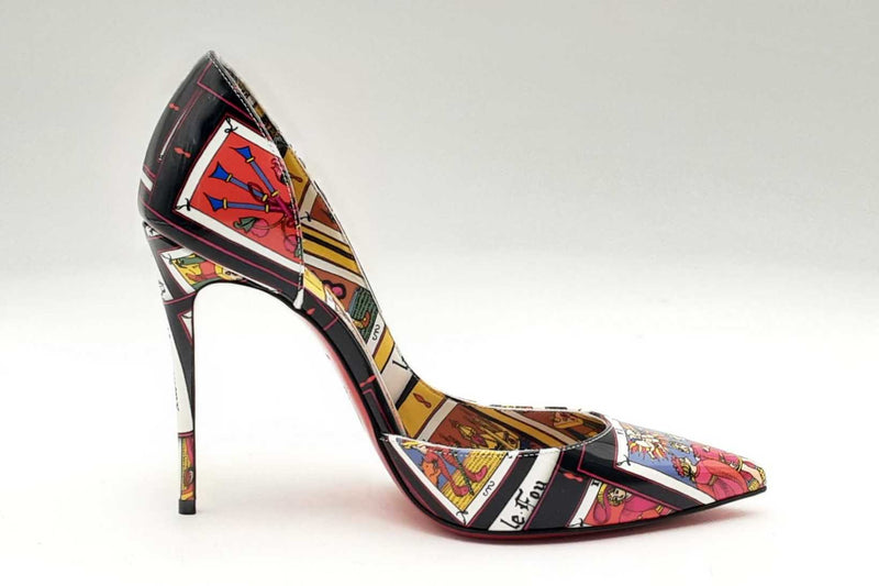 Christian Louboutin Patent Tarot Iriza Heels Size 36 Eb1224orxsa