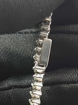 4.38 Cttw Diamond & 85% Platinum Graduated Tennis Bracelet 14.5 Grams 7 Inch Fw0726llcxdu
