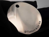 Tiffany & Co. Notes 727 Fifth Avenue Sterling Silver Wavy Pendant 24g Fw0326ezdu