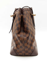 Louis Vuitton Hampstead Mm Bag In Damier Ebene Coated Canvas Fw0626irxdu