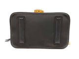 Balmain Pulse Vanity Black Calfskin Leather Bag Sd0426rzxde