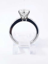 Tiffany & Co. 1.72 Cttw Diamond & Platinum Ring 6.5 Grams Size 4.25 Fw0126ixxzdu