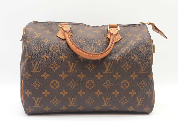 Louis Vuitton Monogram Speedy 30 Handbag Sd0925rrzde
