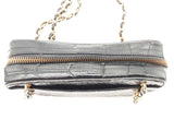 Chanel Black Alligator Camera Shoulder Bag Sd1225rczxde