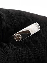 0.65 Cttw Diamond & 14k White Gold Anniversary Ring 6.3 Grams Size 4 Fw0226iszdu