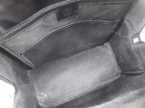 Mcm Stark Black Leather Gray Visetos Coated Canvas Backpack Do0726lxzde