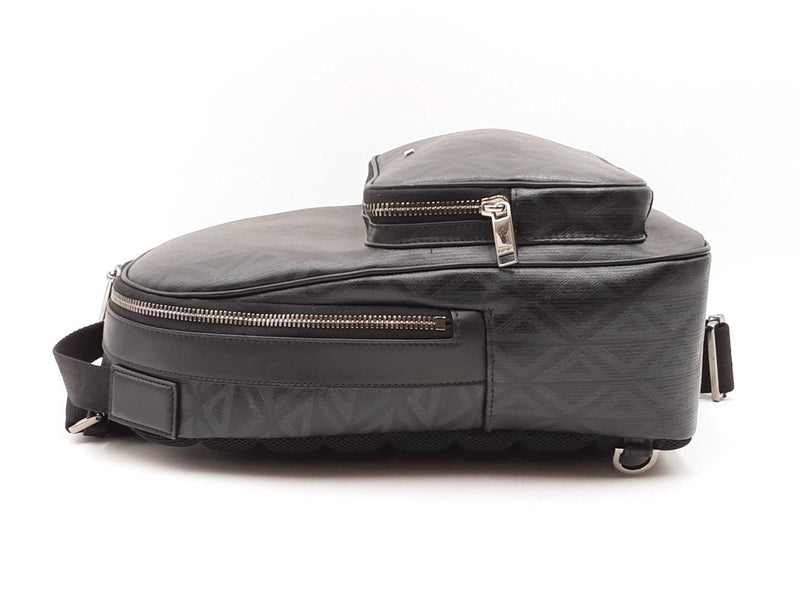 Christian Dior Mini Rider Sling Backpack In Diamond Coated Canvas Fw1124lozxdu