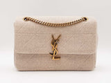 Yves Saint Laurent Jamie Chain Shoulder Bag In Quilted Jersey Fw0625exzdu