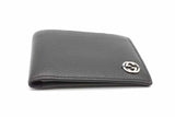 Gucci Interlocking G Black Leather Bifold Wallet Eb1026loxsa