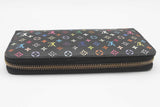 Louis Vuitton Murakami Multicolor Monogram Zippy Wallet Eb0626pxzsa