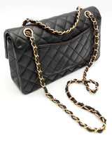 Chanel Quilted Lambskin Double Flap Shoulder Bag Eb0726wrxzsa