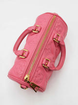 Louis Vuitton Papillon Bb Bag In Pink Monogram Bubblegram Leather Fw0726czxdu