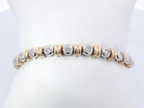2.00 Cttw Diamond Tennis Bracelet In 14k Gold 21.1 Grams 7.25 Inch Fw0426lpzxdu