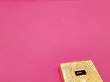Dolce & Gabbana Devotion Pink Quilted Nappa Leather Shoulder Bag Sd0825izxde