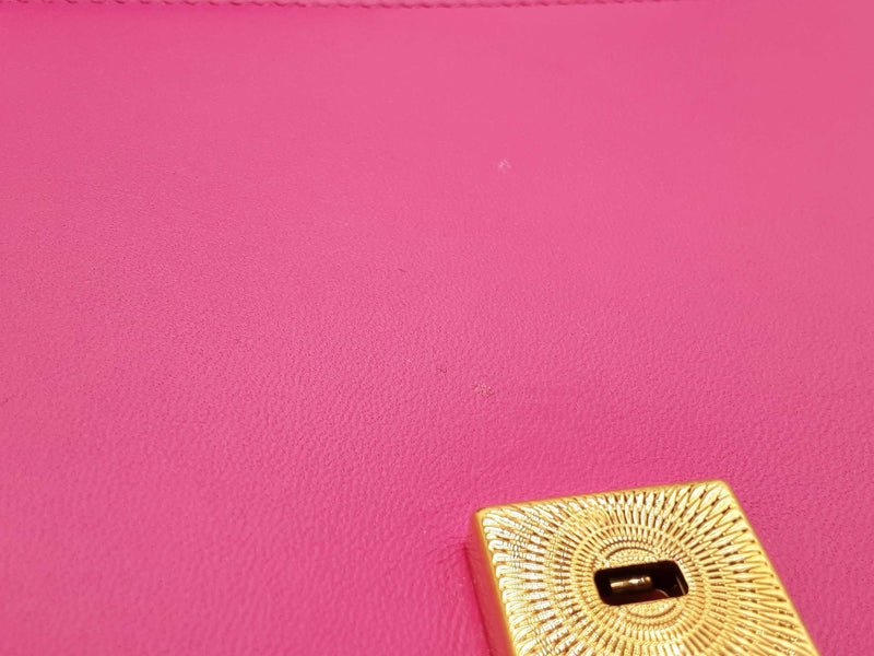 Dolce & Gabbana Devotion Pink Quilted Nappa Leather Shoulder Bag Sd0825izxde