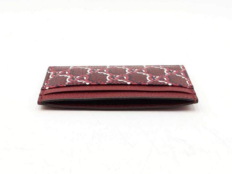 Gucci Card Holder Wallet In Gg Shadow Coated Canvas Fw0825lzxdu