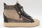 Giuseppe Zanotti Snakeskin Embossed Leather Sneakers Size 43 Eb0326exsa