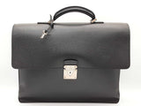 Louis Vuitton Black Taiga Leather Robusto Briefcase Sd0226orzde