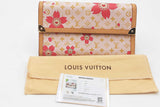 Louis Vuitton X Takashi Murakami Cherry Blossom Porte Tresor Wallet Eb0626prxdu