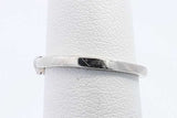 Approx. 0.14ctw Diamond Ring In 10k White Gold 1.4 Grams Size 4.5 Eb1024rxsa