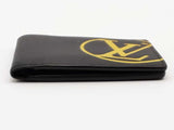 Louis Vuitton Lv Circle Epi Leather Wallet Black Aa0626ozxsa