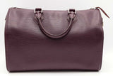 Louis Vuitton Purple Epi Leather Speedy 30 Eb0726wrxsa
