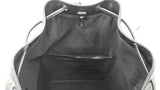 Mcm Brandenburg Visetos Logo Embossed Black Leather Backpack Fw0525wrxdu