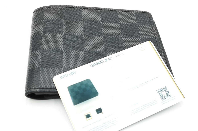 Louis Vuitton Damier Graphite Wallet Eb0125lerdu