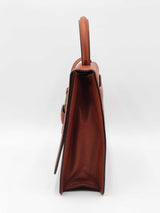 Loewe Barcelona Satchel In Brown Grained Leather Fw0926oxzdu
