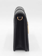 Versace Greca Goddess Mini Bag In Black Leather Fw0526crzdu