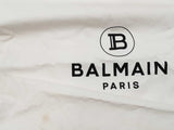 Balmain B-buzz Tote Bag In Canvas & Leather Fw0925pzxdu