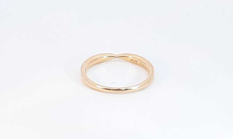 Tiffany & Co. 18k Rose Gold Diamond Harmony Wedding Ring Eblrxzdu 144020008032