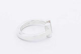 Tiffany & Co. T Wire Sterling Silver Ring 4 Grams Size 4 Eb1125crdu