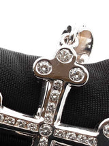 2.4 Cttw Diamond Orthodox Cross Pendant In 14k White Gold 19.2 Grams Fw0626lwxzdu