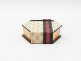 Gucci Gg Supreme Web & Horsebit Hexagon Sticky Notes Fw0825wrxdu