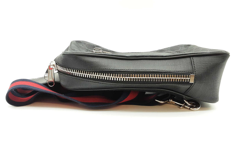 Gucci Gg Supreme Monogram Black Sling Backpack Sd0725wzxde