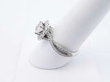 Neil Lane 1.7 Cttw Diamond & 14k White Gold Ring 4.7 Grams Size 8 Fw0425lrzxdu