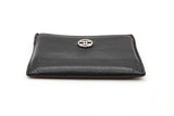 Chanel Black Leather Card Holder Wallet Eb1225lxzde