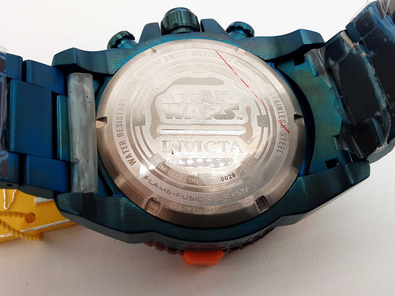 Invicta 28064 56 Star Wars Boba Fett Limited Edition Quartz Watch Do0825lxzde