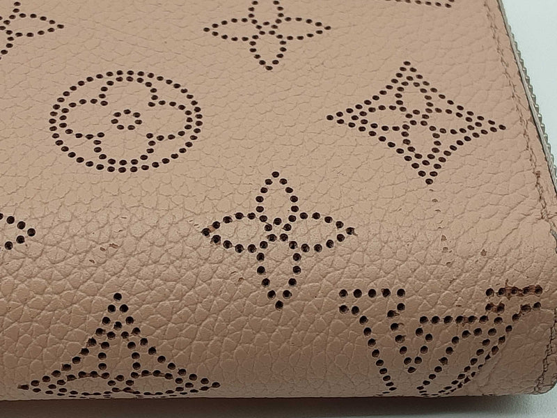 Louis Vuitton Pink Mahina Monogram Perforated Leather Zippy Wallet Eb0725wxzde