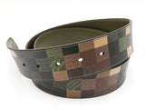 Louis Vuitton Damoflage Megapixel 40mm Reversible Belt & 2 Buckles Sz 36 Fwizxdu