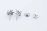 Tiffany & Co. Sixteen Stone Diamond Stud Earrings Platinum 3.8 Grams Eb726lexzde
