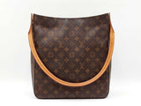 Louis Vuitton Looping Gm Shoulder Bag In Monogram Coated Canvas Fw0626iordu
