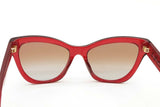 Versace 4417-u Red Frame Sunglasses Eb0926rxde