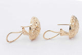 14k Yellow Gold Filigree Stud Earrings 5.3 Grams Eb0826orxsa